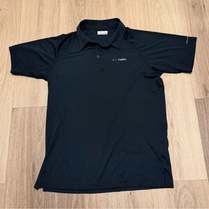 Columbia Omni-Freeze Men's Black Polo Shirt size Medium